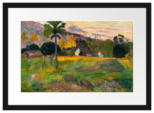 Paul Gauguin - Haere Mai  Passepartout Rechteckig 40