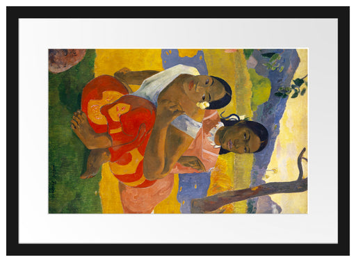 Paul Gauguin - Nafea Faa Ipoipo  Passepartout Rechteckig 40