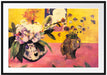 Paul Gauguin - Stillleben mit japanischer Grafik  Passepartout Rechteckig 100