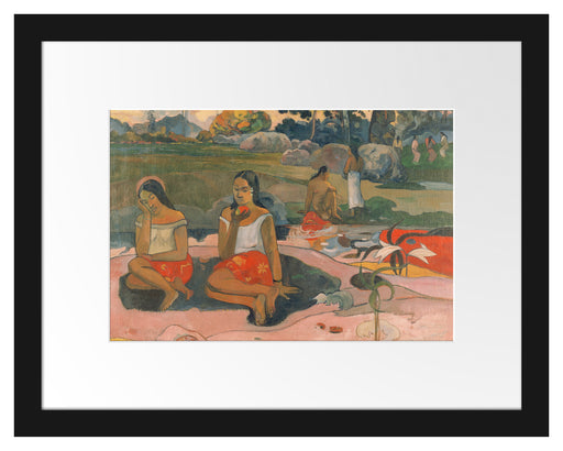 Paul Gauguin - Heiliger Frühling: Süße TräumeNave nav Passepartout Rechteckig 30
