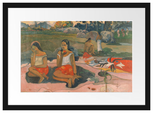 Paul Gauguin - Heiliger Frühling: Süße TräumeNave nav Passepartout Rechteckig 40