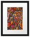 Paul Klee - Waldhexen  Passepartout Rechteckig 30