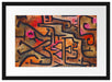 Paul Klee - Waldhexen  Passepartout Rechteckig 40