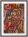 Paul Klee - Waldhexen  Passepartout Rechteckig 80
