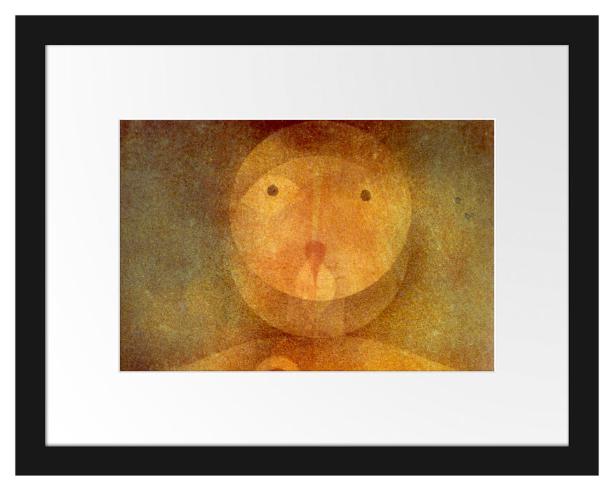 Pixxprint Paul Klee - Pierrot Lunaire , im Galerie-Passepartout Bilderrahmen