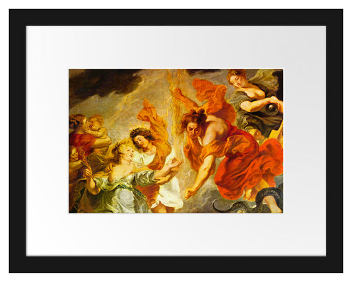 Peter Paul Rubens - Gemäldezyklus für Maria de' Medici Passepartout Rechteckig 30