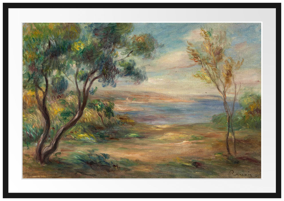 Pierre-Auguste Renoir - Bords de mer Passepartout Rechteckig 100
