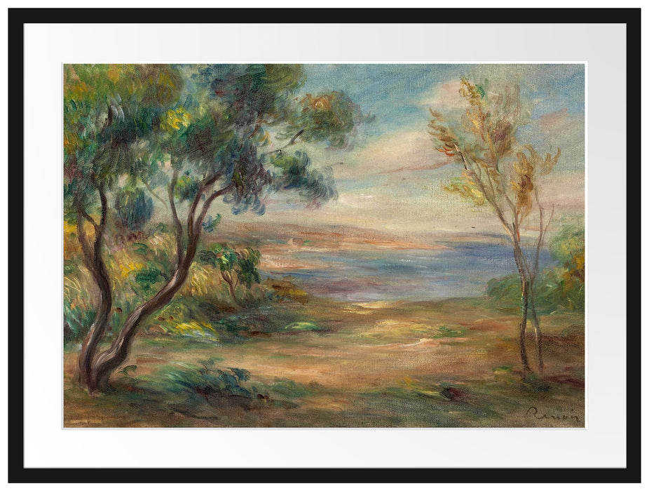 Pierre-Auguste Renoir - Bords de mer Passepartout Rechteckig 80