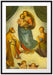 Raffael - Sixtinische Madonna  Passepartout Rechteckig 100