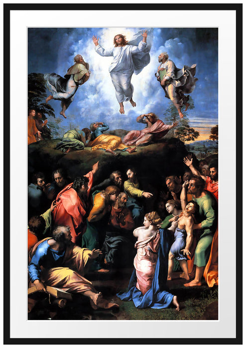 Raffael - Transfiguration  Passepartout Rechteckig 100