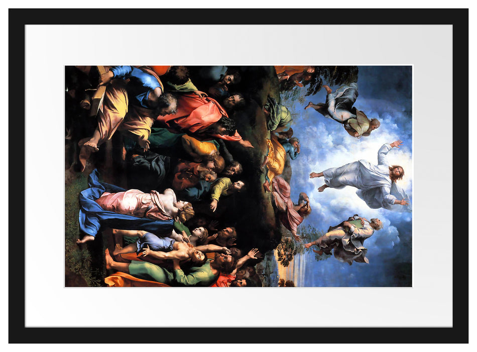 Raffael - Transfiguration  Passepartout Rechteckig 40