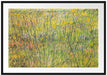 Vincent Van Gogh - Gras-Stelle  Passepartout Rechteckig 100