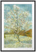 Vincent Van Gogh - Der pinke Pfirsischbaum  Passepartout Rechteckig 100