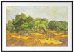 Vincent Van Gogh - Oliven-Bäume II  Passepartout Rechteckig 100
