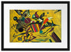 Wassily Kandinsky - Punkte  Passepartout Rechteckig 40