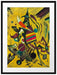 Wassily Kandinsky - Punkte  Passepartout Rechteckig 80