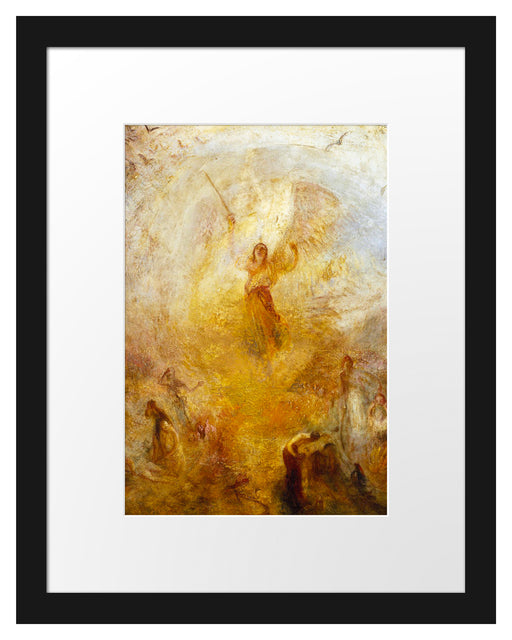 William Turner - The Angel Standing in the Sun Passepartout Rechteckig 30