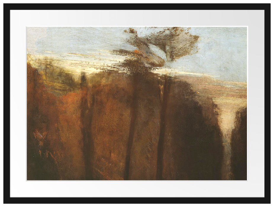 William Turner - An Avenue of Trees  Passepartout Rechteckig 80