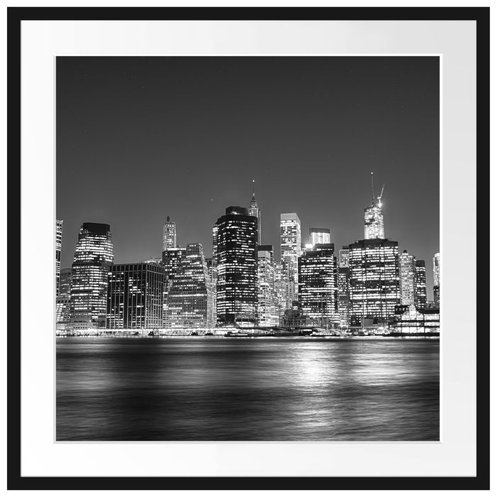 New York City Passepartout Quadratisch 70x70
