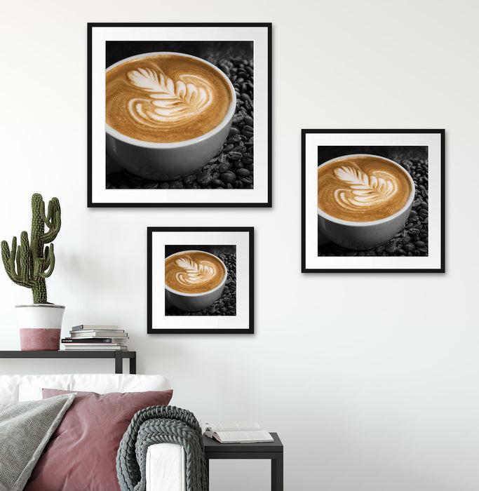 Dekor auf Kaffee Quadratisch Passepartout Wohnzimmer