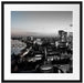 Frankfurter Skyline Passepartout Quadratisch 55x55