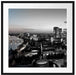 Frankfurter Skyline Passepartout Quadratisch 70x70