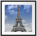 Eifelturm mit Himmel Paris Passepartout Quadratisch 55x55
