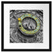 atronomische Uhr in Prag Passepartout Quadratisch 40x40