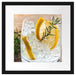 Gin Tonic Drinks Passepartout Quadratisch 40x40