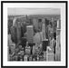 New York Skyline Passepartout Quadratisch 70x70