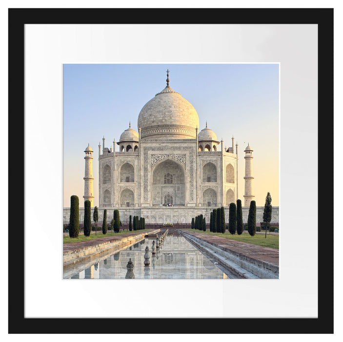 Taj Mahal Passepartout Quadratisch 40x40