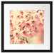 Kirschblüten B&W Passepartout Quadratisch 40x40