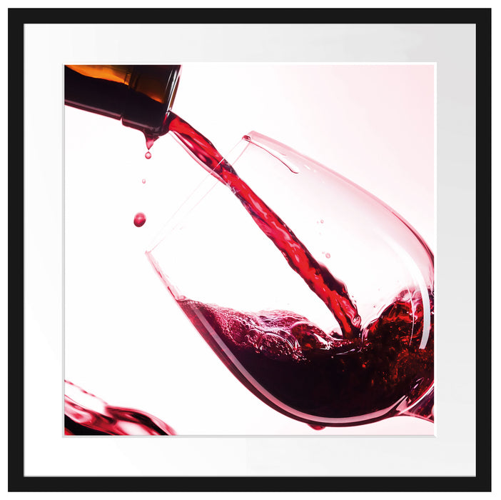 WeinB&W Passepartout Quadratisch 55x55