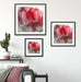 Wunderschöne Tulpen Quadratisch Passepartout Wohnzimmer