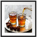Arabischer Tee Passepartout Quadratisch 55x55