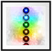 Chakra Eneregieelemente Passepartout Quadratisch 55x55