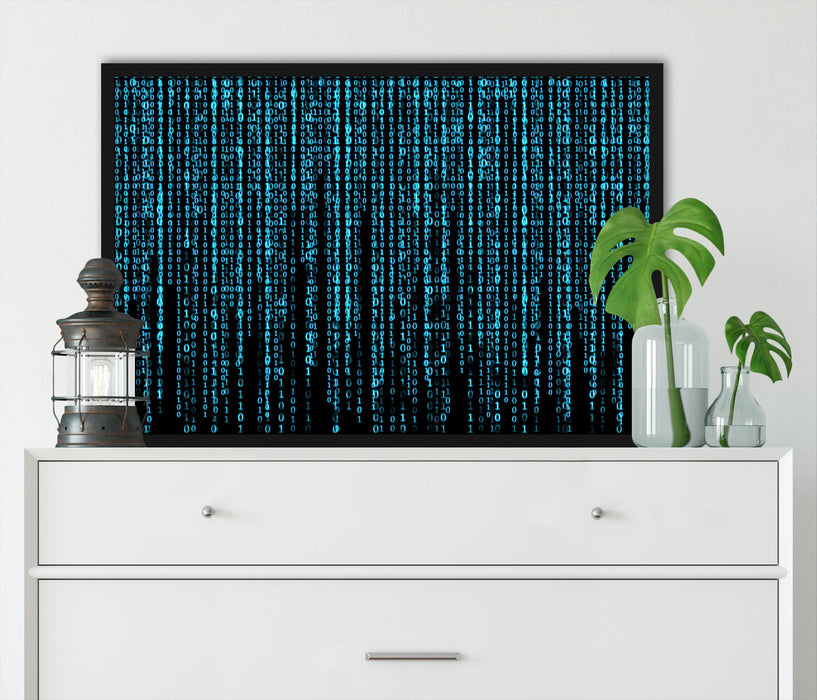 Matrix, Poster mit Bilderrahmen