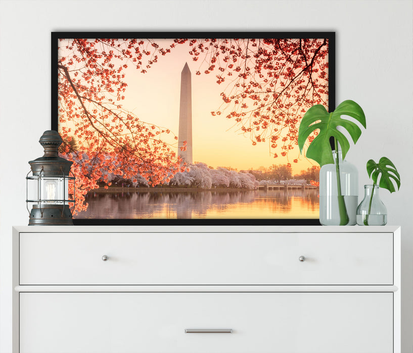 Jefferson Memorial, Poster mit Bilderrahmen