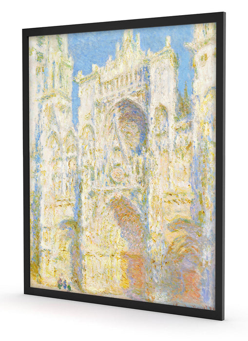 Claude Monet - Kathedrale von Rouen I, Poster mit Bilderrahmen