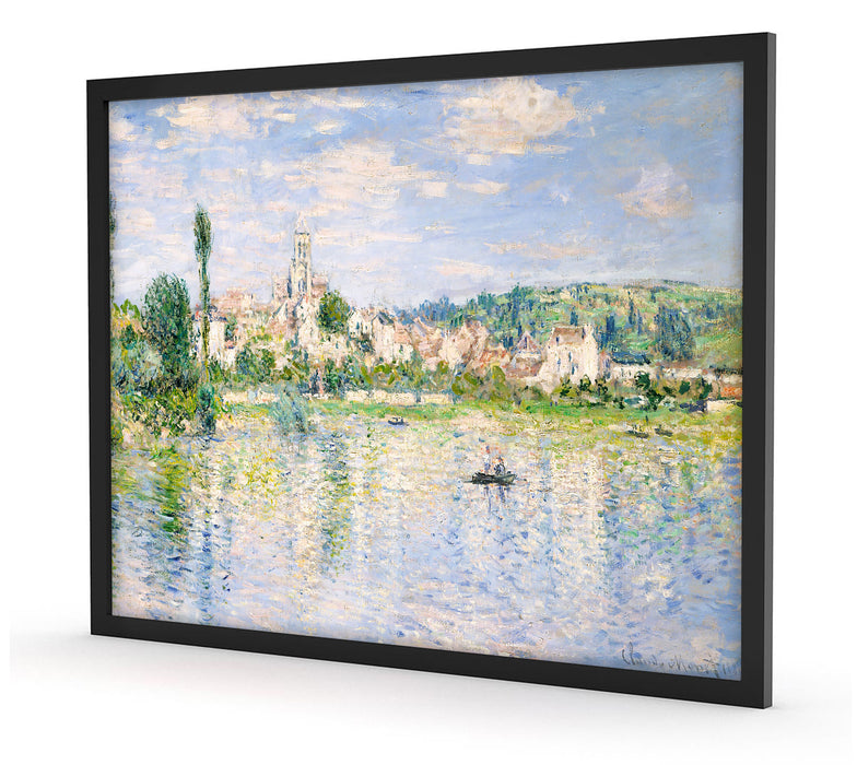 Claude Monet - Vétheuil im Sommer, Poster mit Bilderrahmen