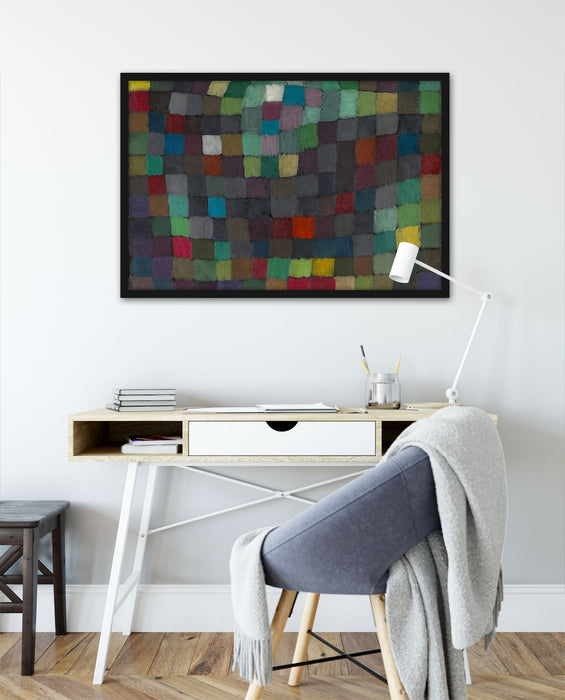 Paul Klee - May Picture, Poster mit Bilderrahmen