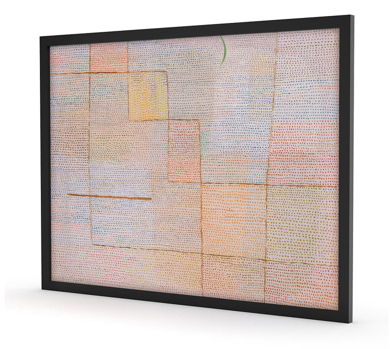 Paul Klee - Clarification, Poster mit Bilderrahmen