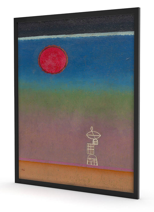 Wassily Kandinsky - Fern, Poster mit Bilderrahmen