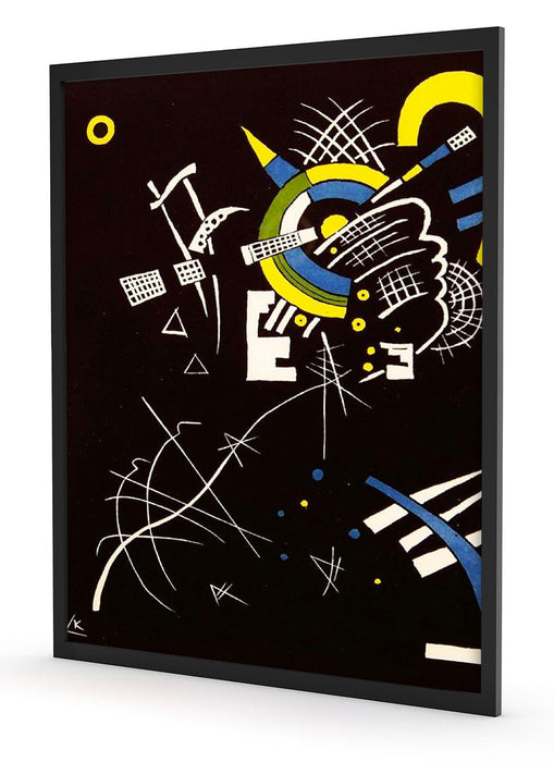 Wassily Kandinsky - Kleine Welten, Poster mit Bilderrahmen