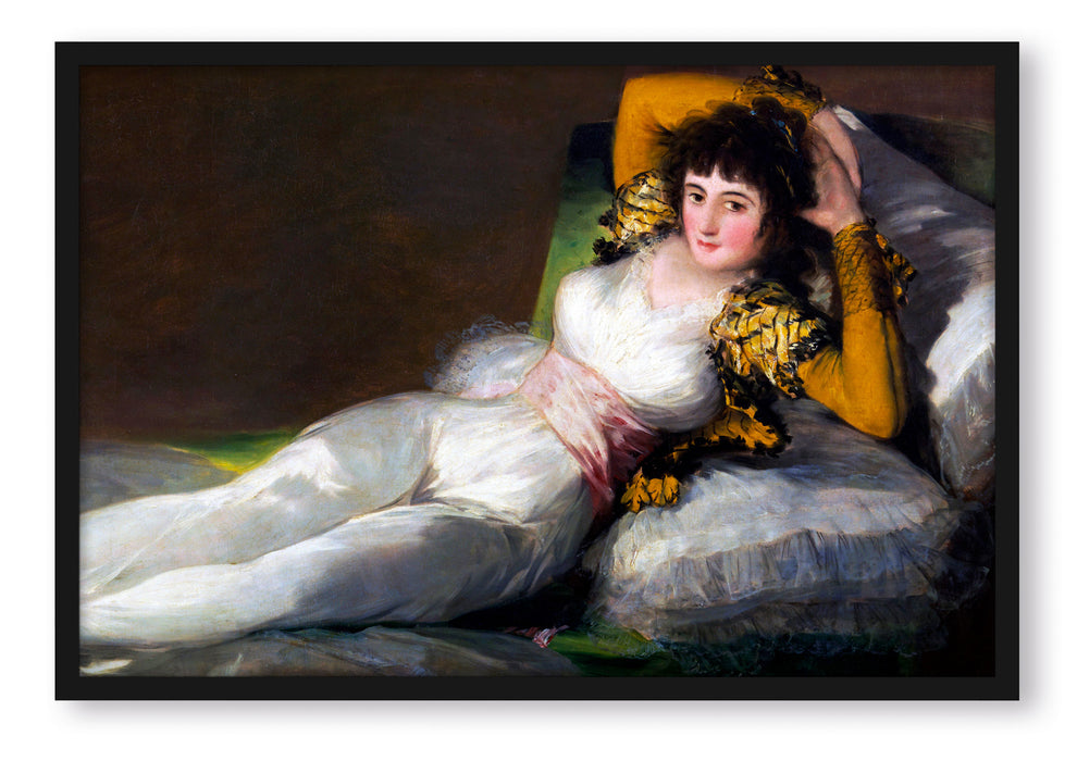 Francisco de Goya - Der dritte Mai Romantik, Poster mit Bilderrahmen