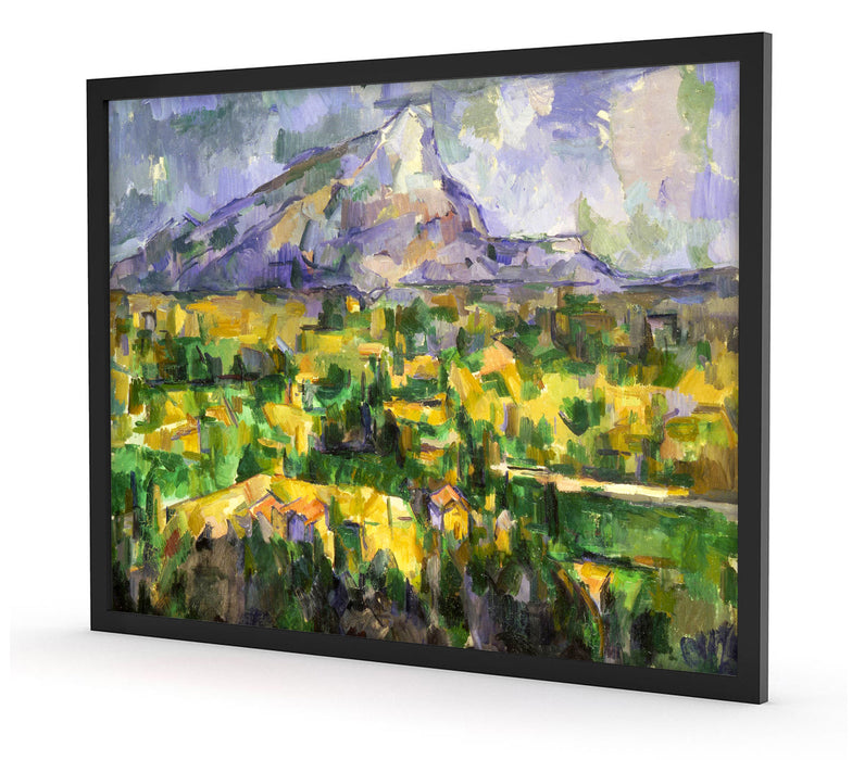 Paul Cézanne - Mont Sainte-Victoire , Poster mit Bilderrahmen