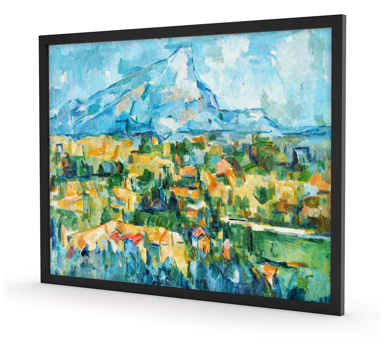 Paul Cézanne - Berg Sainte-Victoire , Poster mit Bilderrahmen