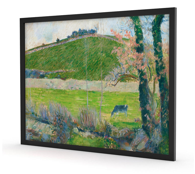 Paul Gauguin - SUR L'AVEN EN AMONT DE PONT-AVEN , Poster mit Bilderrahmen