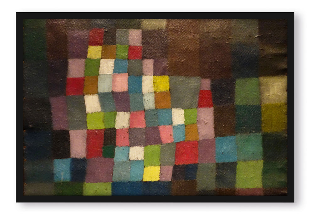 Paul Klee - Alter Klang, Poster mit Bilderrahmen