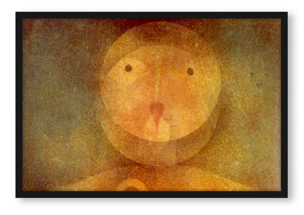 Pixxprint Paul Klee - Pierrot Lunaire , Poster mit Bilderrahmen